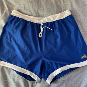 Tracksmith Van Cortlandt Shorts - Men's Size Medium, Blue